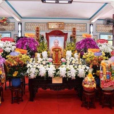 Đồng Nai: Tưởng niệm lễ chung thất cố Trưởng lão Hòa thượng Thích Giác Quang